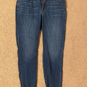 Madewell jeans high rise curvy skinny fit
